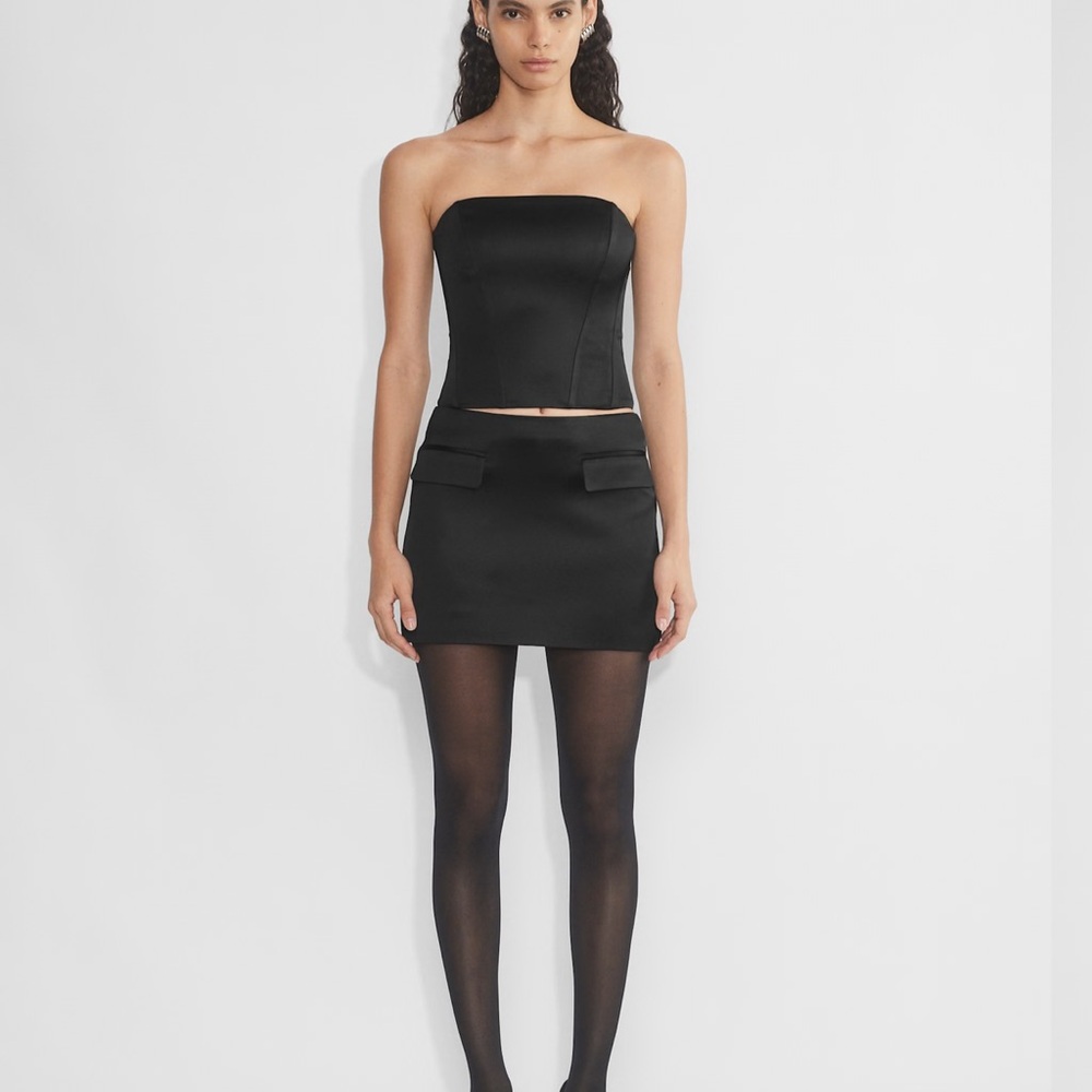 Aritzia Black Pencil Mini Skirt Cocktail